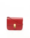Celine Céline Classic Box Bag In Red