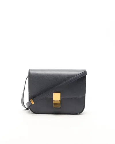 Celine Céline Classic Box Bag In Blue