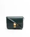 Celine Céline Classic Box Bag In Green