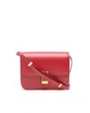 Celine Céline Classic Box Bag In Red