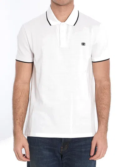 Celine Polo Shirt With Triomphe In Multicolor