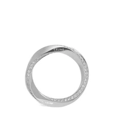 Celine Classic Ring In Gray