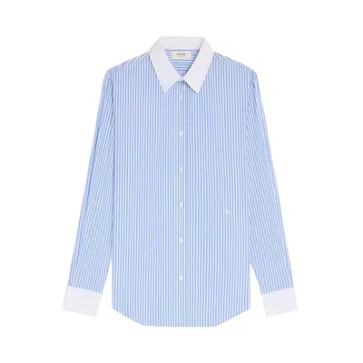 Pre-owned Celine Classic Shirt 'craie/bleu Ciel' | Blue | Men's Size 39