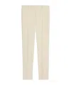 Celine Classic Striped Wool Pants In Nude