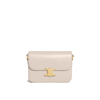 Celine Classique Triomphe Bag Women In White