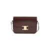 Celine Teen Triomphe Adjustable Strap Shoulder Bag In Brown