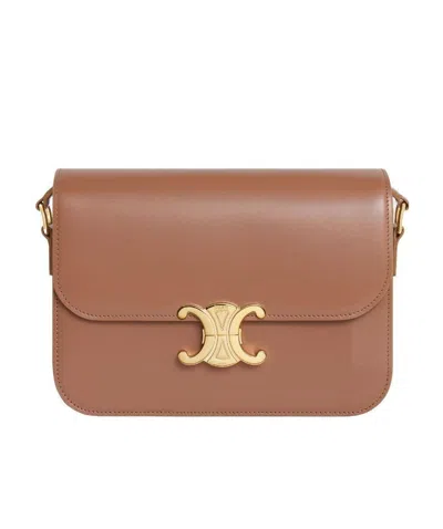 CELINE CLASSIQUE TRIOMPHE BAG IN SHINY CALFSKIN