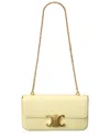 Celine Claude Chain Shoulder Bag In Yellow