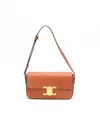 Celine Shoulder Bag Triomph Claude In Natural Calfskin