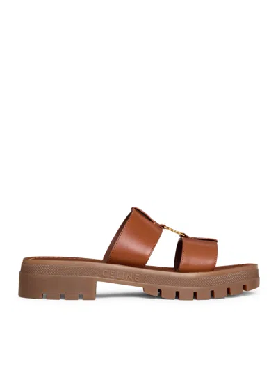 Celine Clea Leather Mules