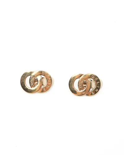 Celine Céline Clip-on Earrings In Gold