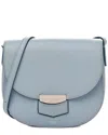 Celine Cloud Grained Calfskin Leather Compact Trotteur (authentic Pre-loved)