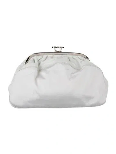 Pre-owned Celine Clutch In Neutral