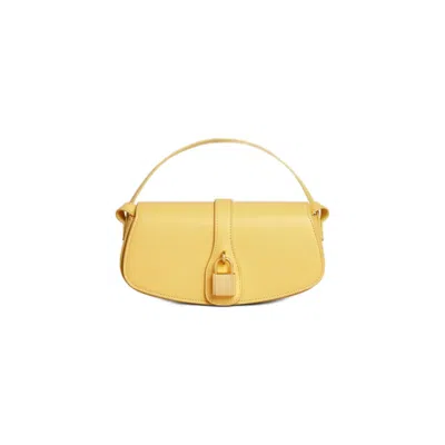 Celine Clutch On Strap In Acacia