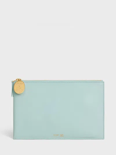 Celine Clutch Woman Color Blue