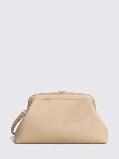 Celine Clutch Woman Color Ivory In Neutral