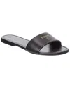 Celine Elegant Flat Slip-on Sandals For Summer In Black
