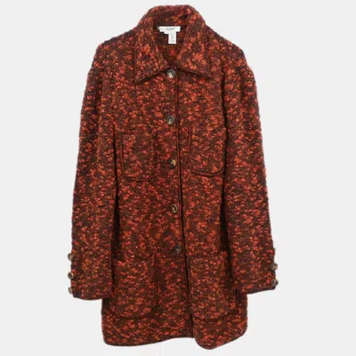 Pre-owned Celine Coat Brown #40