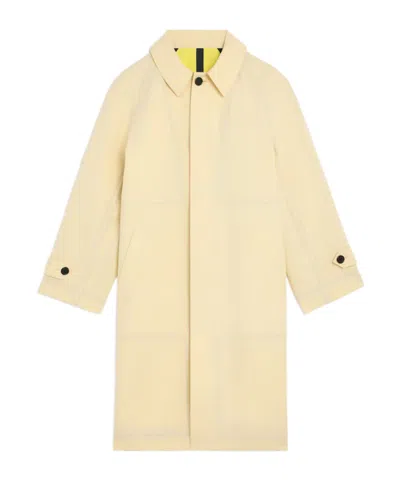 Celine Coat In Cotton In Neutral