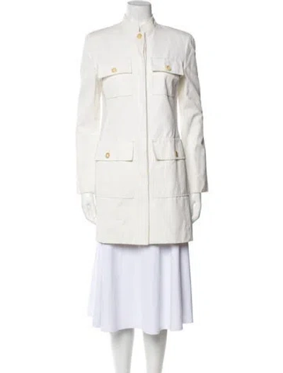 Pre-owned Celine Coat In Neutral