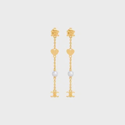 CELINE CELINE COEUR CHARMS EARRINGS