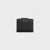Celine Compact Wallet In Blue