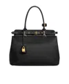 Celine Conti Soft Handbag In Black