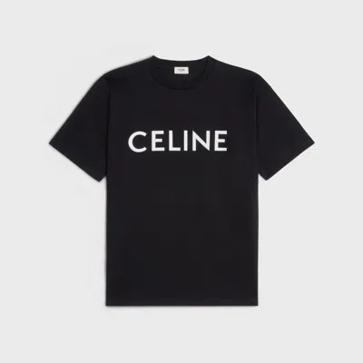 Celine Cotton Black T-shirt