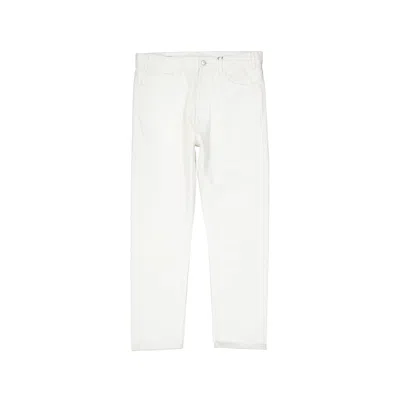 Celine Cotton Denim Jeans Men In White