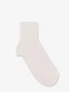 Celine Cotton Socks In White