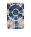 Celine Cotton Tie-dyeing Gauze Cage In Blue