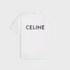 Celine Cotton White T-shirt In White