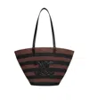 Celine Women Panier Rafia Tote Bag In Multi