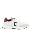 Celine Cr-02 Lace-up Sneakers In White