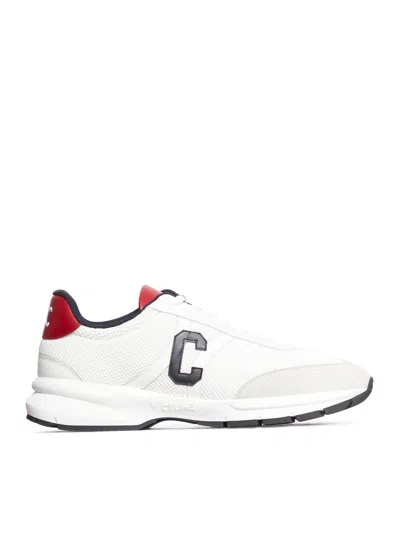 Celine Cr-02 Low Lace-up Trainer 30mm In White
