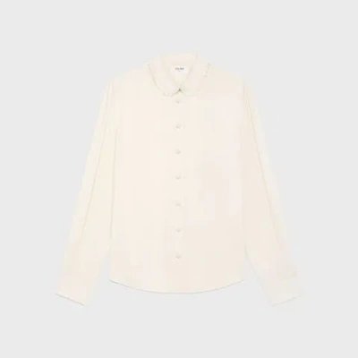 Celine Crêpe-silk Shirt