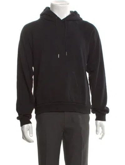 Pre-owned Celine Crew Neck Long Sleeve Hoodie In Black