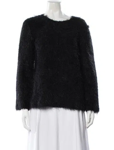 Pre-owned Celine Crew Neck Sweater In Black