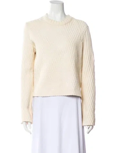 Pre-owned Celine Crew Neck Sweater In Neutral