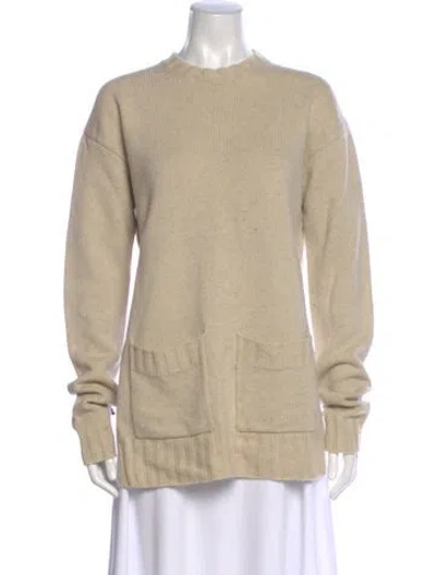 Pre-owned Celine Crew Neck Sweater In Neutral