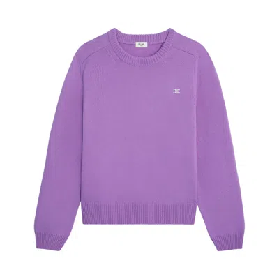 Pre-owned Celine Crewneck Sweater 'lilac' | Purple | Men's Size L