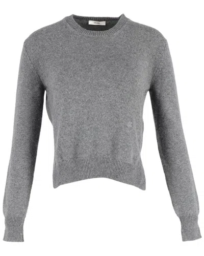 Pre-owned Celine Crewneck Sweater, Size Int, M (authentic Pre-loved)