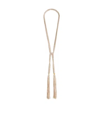 Celine Crochet Scarf In Nude
