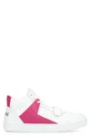 Celine Ct-02 Leather Mid-top Sneakers