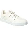 Celine Ct-04 Leather Sneaker In White