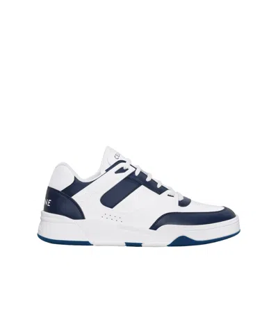 CELINE CT-07 CELINE TRAINER LOW LACE-UP SNEAKER IN CALFSKIN