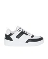 Celine Ct-07 Trainer Low-cut Calfskin Lacing Trainers In White