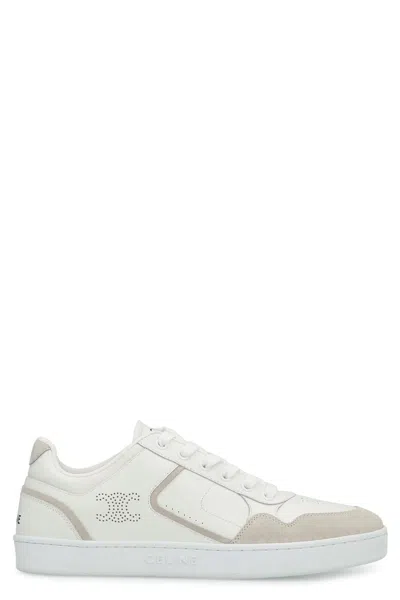 Celine Ct-10 Leather Low-top Sneakers