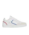 Celine Ct-10 Strapped Low-top Casual Shoes In White