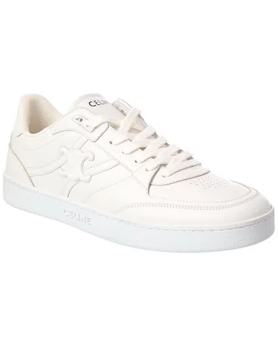 Celine Lace-up Low-cut Casual Shoes In White